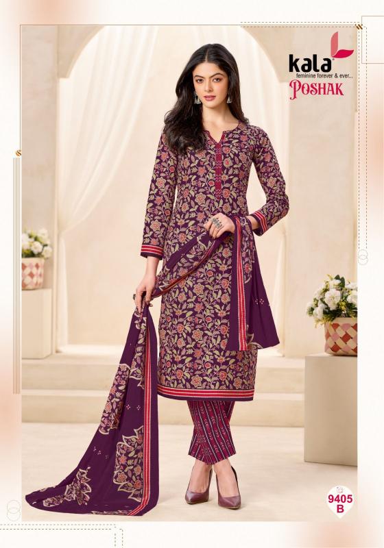 Kala poshak vol-3 cotton dress materials wholesale